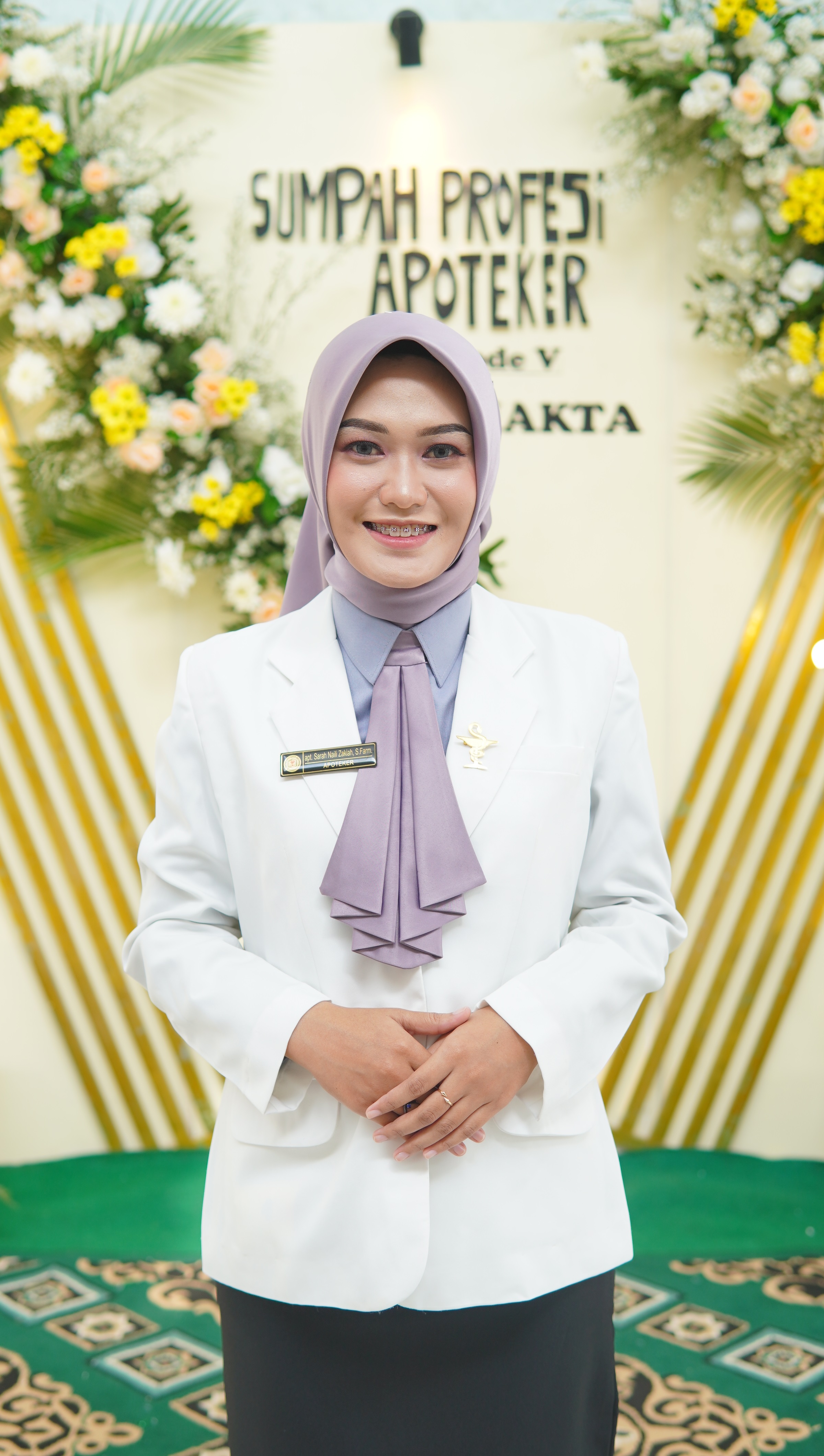 Testimonial from apt. Sarah Naili Z., S.Farm  Peraih Nilai UKAI Tertinggi Angakatan 5, graduate of  Profesi Apoteker IIK Bhakta