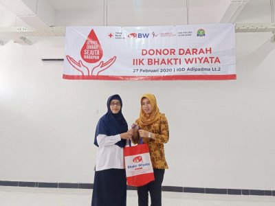 UKM KSR PMI Kota Kediri rutin menggelar acara Donor Darah