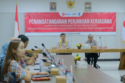 IIK Bhakta Terima Kunjungan Badan Riset dan Inovasi Daerah (BRIDA) NTB : Bahas Perpanjangan Program Beasiswa Merdeka